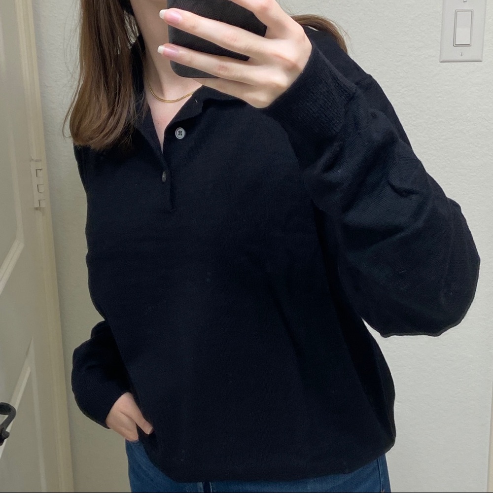 GAP Collared Wool Sweater - Picture 4 of 6